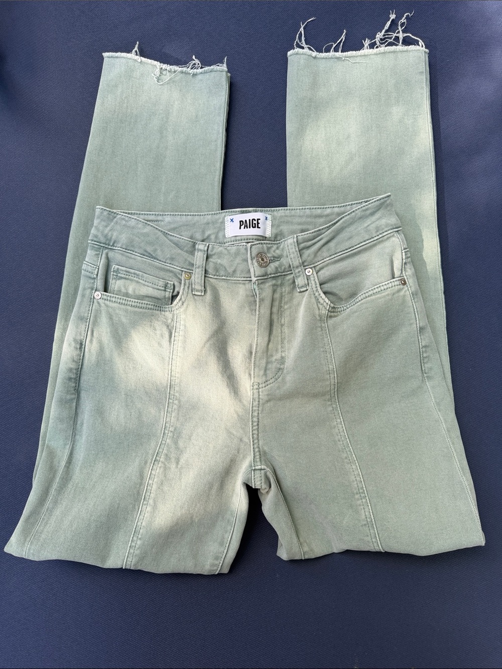 PAIGE light green jeans